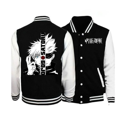 New Jujutsu Kaisen Gojo Satoru Baseball Jacket