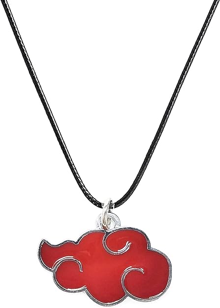 Metal Akatsuki Cloud Necklace