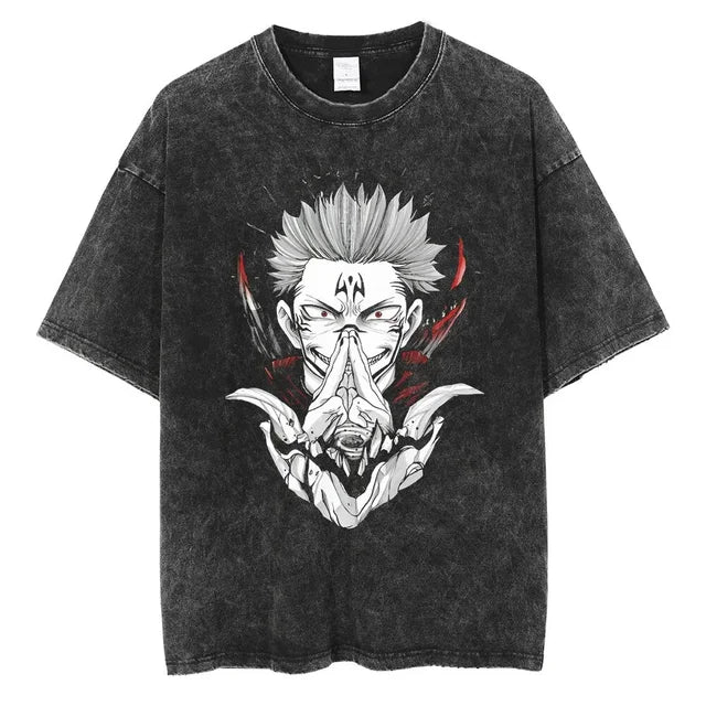 Anime Jujutsu Kaisen T Shirt Vintage T-shirt
