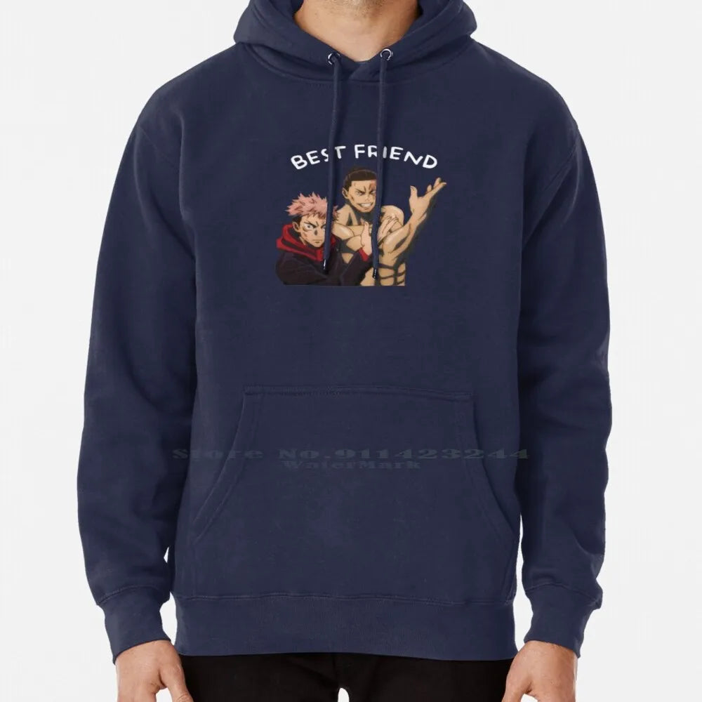Jujutsu Kaisen " Best Friend " Hoodie Sweater