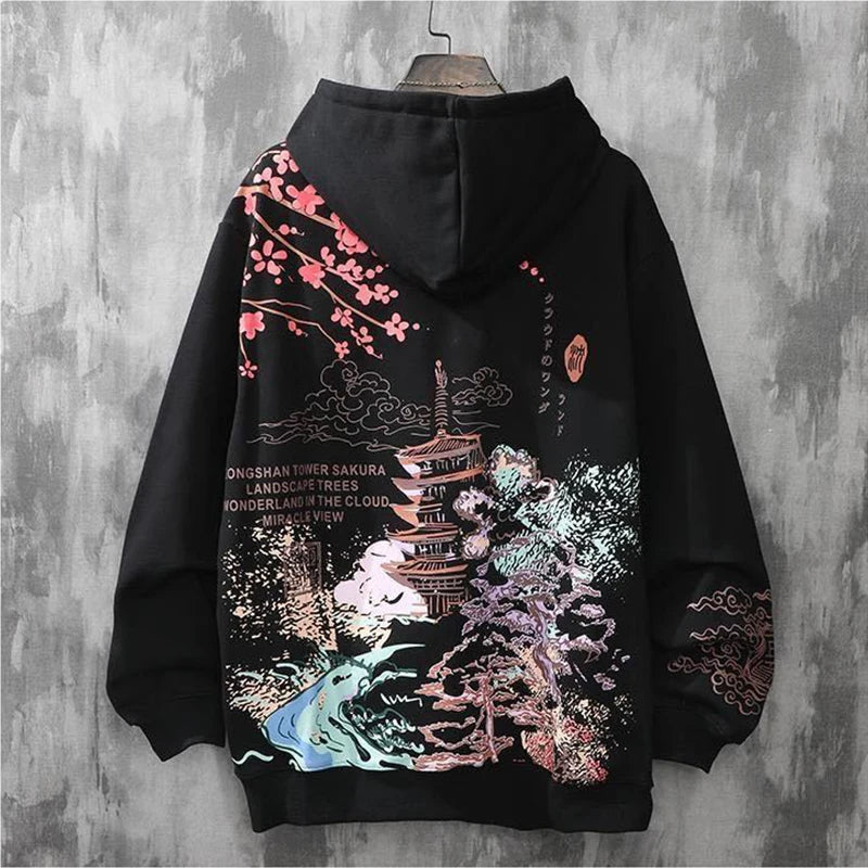 Japanese Loft Print Hoodie