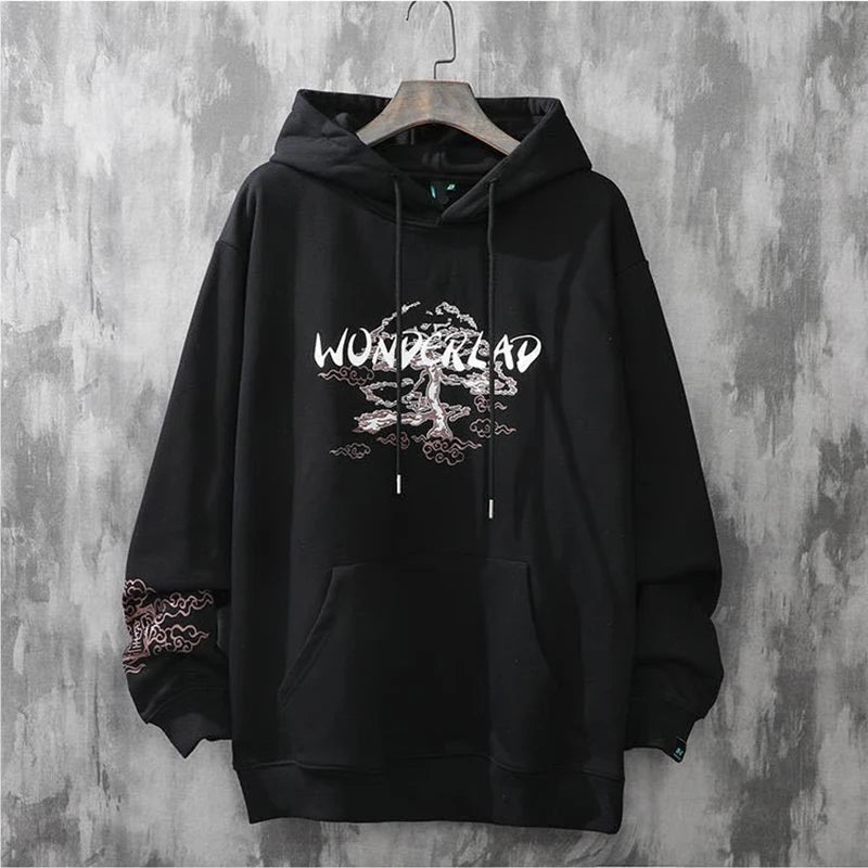 Japanese Loft Print Hoodie