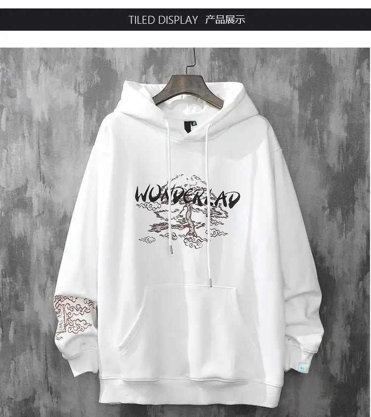 Japanese Loft Print Hoodie