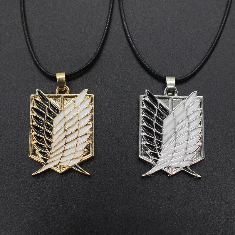 Shingeki No Kyojin Attack On Titan Necklace Wings
