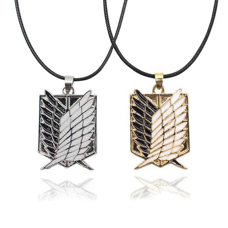 Shingeki No Kyojin Attack On Titan Necklace Wings