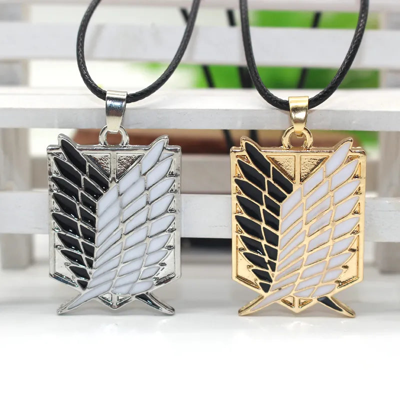 Shingeki No Kyojin Attack On Titan Necklace Wings