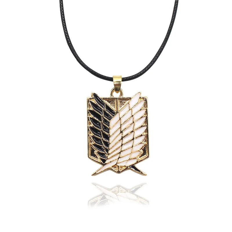Shingeki No Kyojin Attack On Titan Necklace Wings