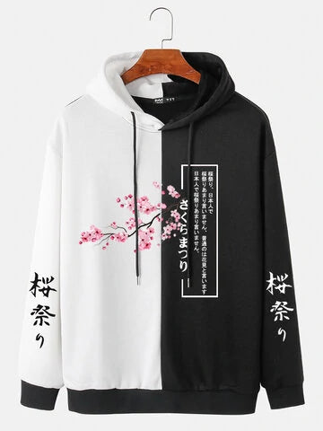 Spring blossoms men and woman’s hoodie