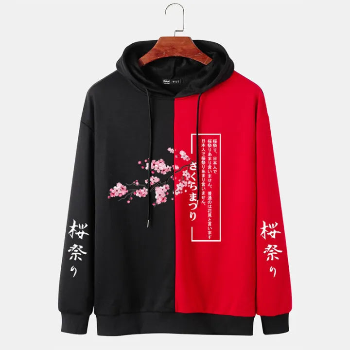 Spring blossoms men and woman’s hoodie