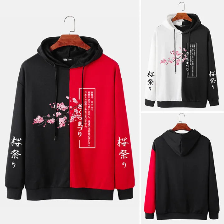 Spring blossoms men and woman’s hoodie