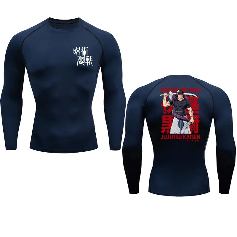 Toji Fushiguro Compression T-Shirt