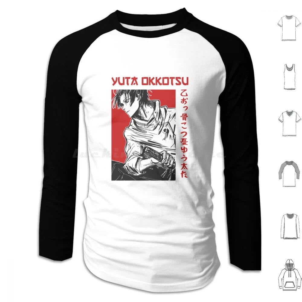 Yuta Okkotsku Manga Panel Hoodie