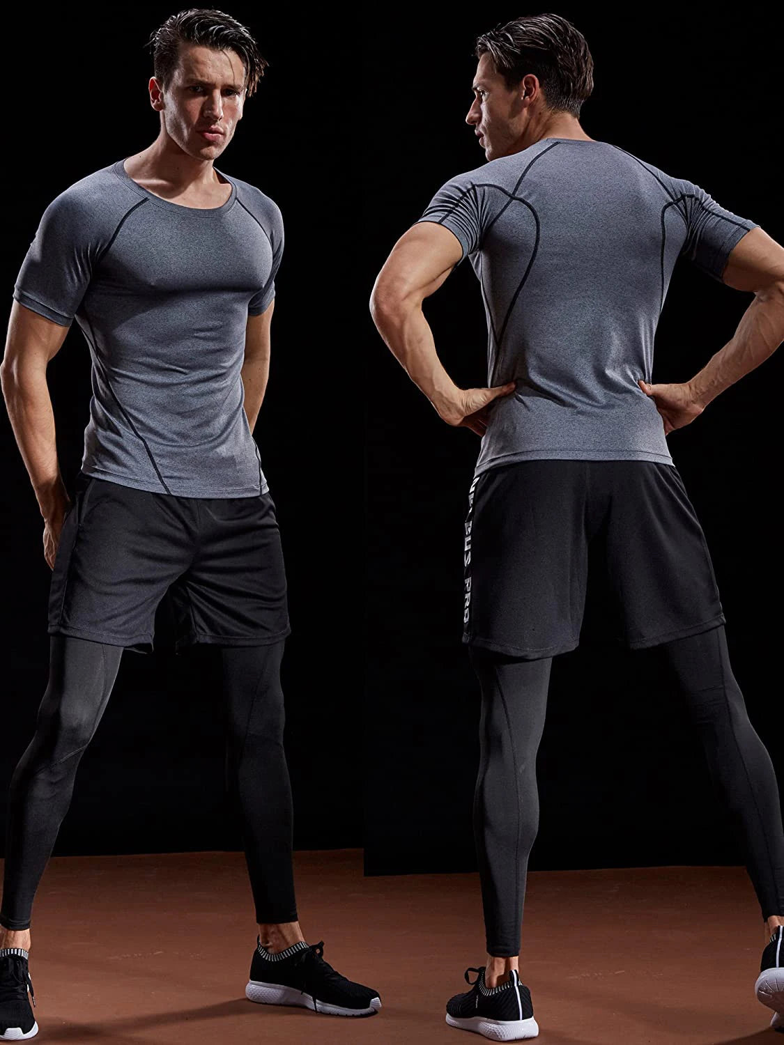 Mens Athletic Compression Shirt