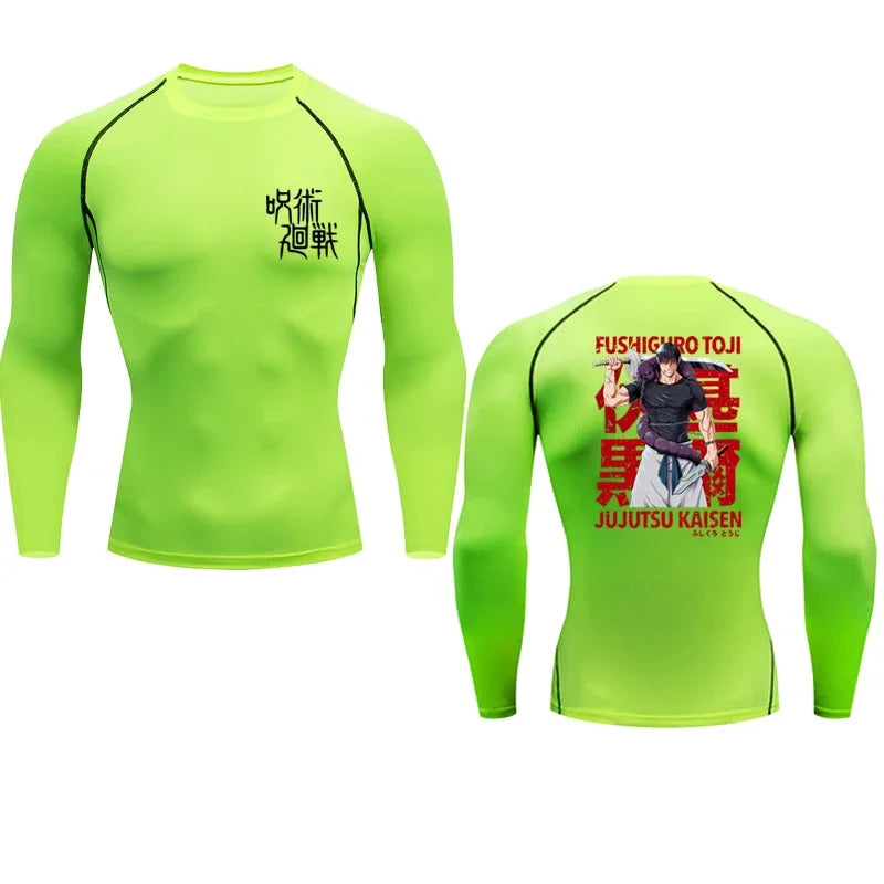 Toji Fushiguro Compression T-Shirt