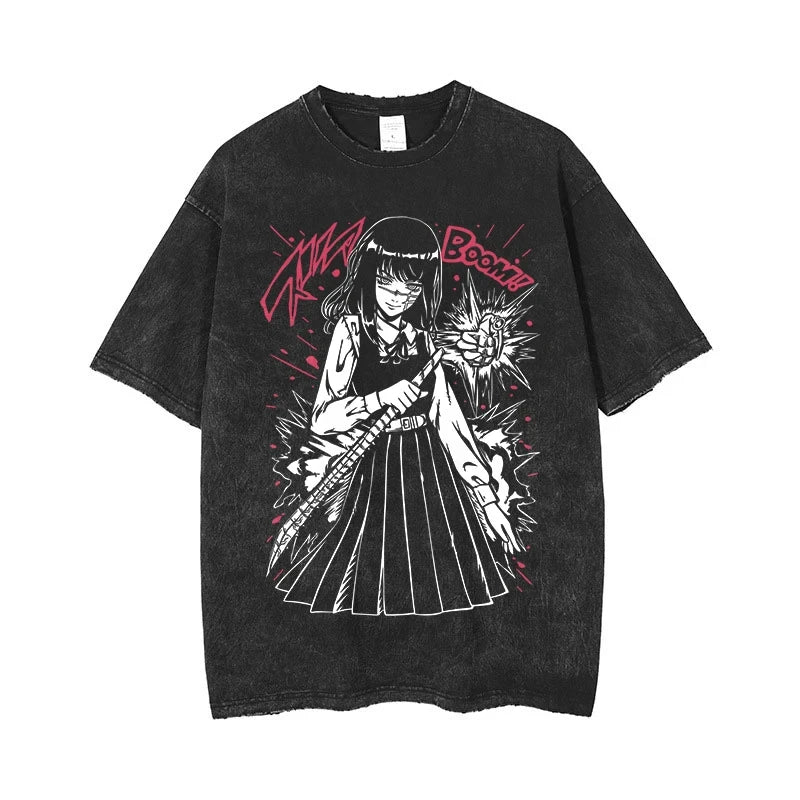 Chainsaw Man Oversized Gym Tee