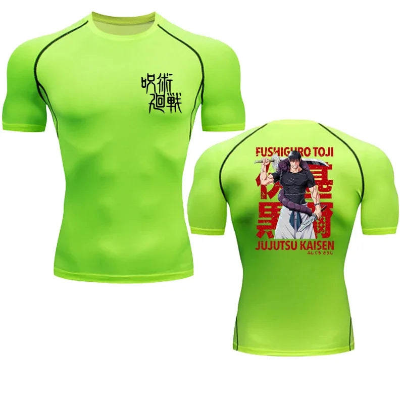 Toji Fushiguro Compression T-Shirt