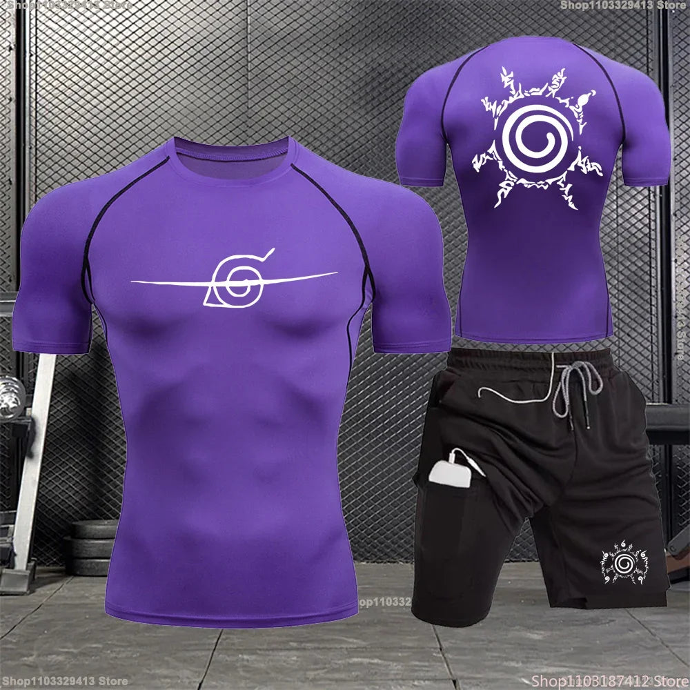 Naruto Compression Shirt Bundle