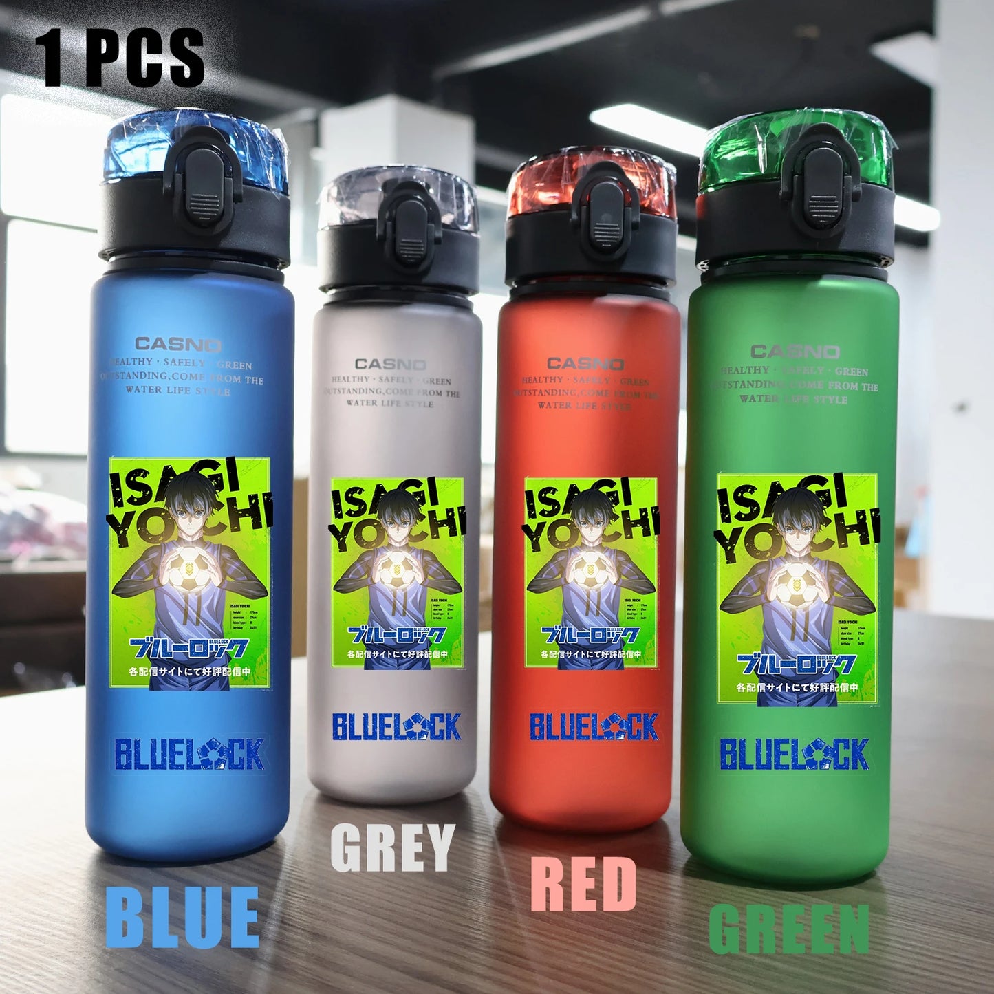 Blue Lock Water Bottle