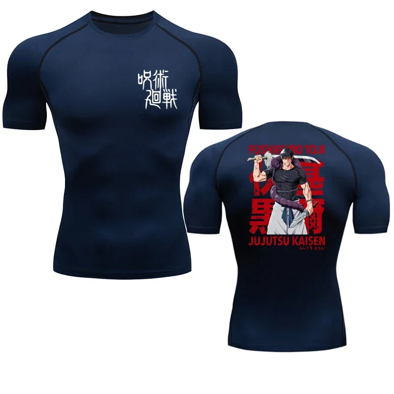 Toji Fushiguro Compression T-Shirt