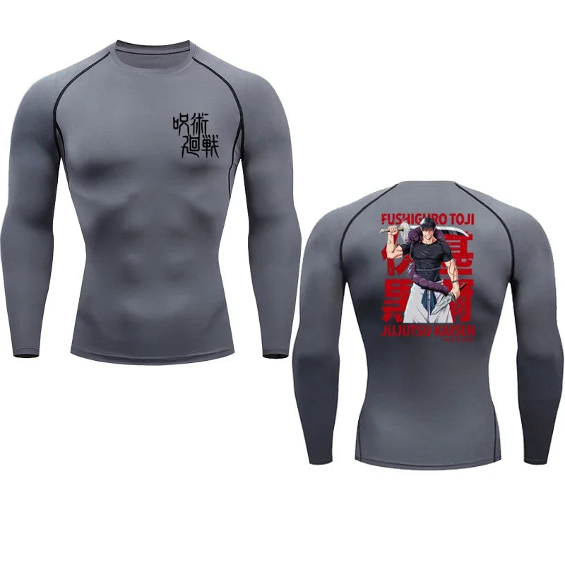 Toji Fushiguro Compression T-Shirt