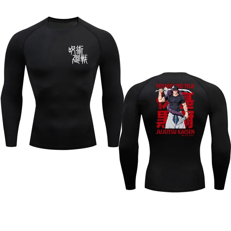 Toji Fushiguro Compression T-Shirt