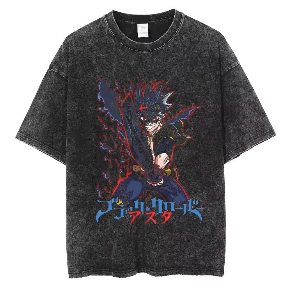 Black Clover Vintage T-Shirt