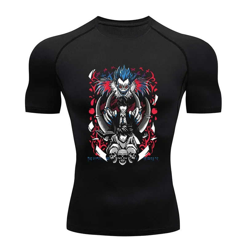 Death Note Gym Compression Tee