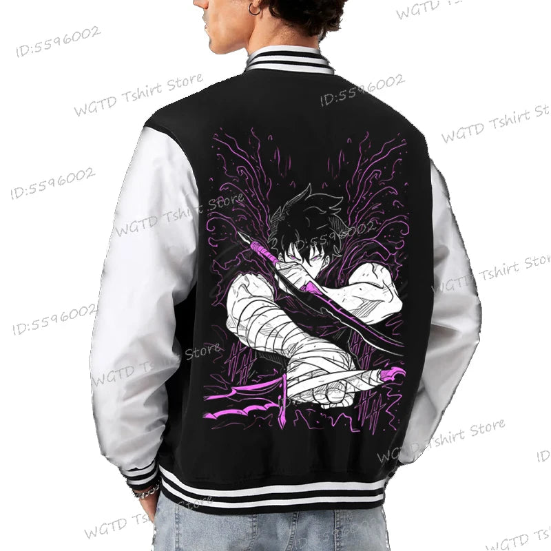 Solo Leveling Varsity Jacket