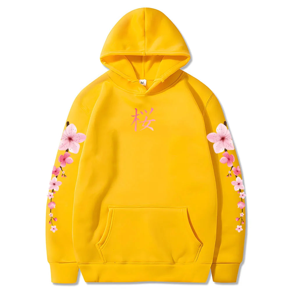 Japanese Blossom Sakura Graphic Hoodiet