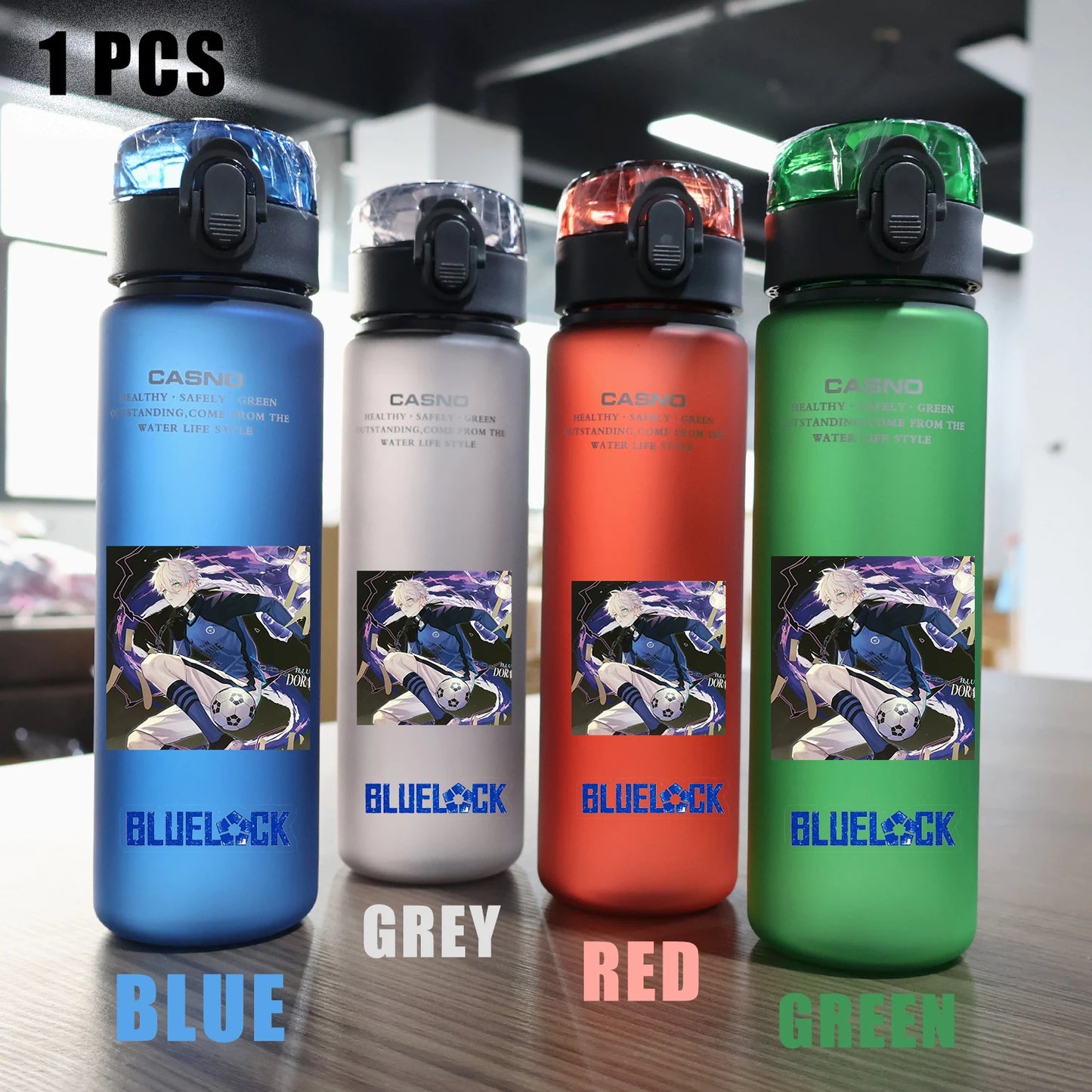 Blue Lock Water Bottle