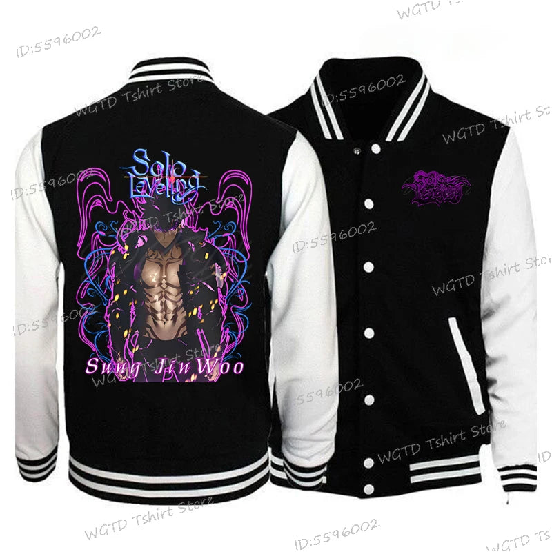 Solo Leveling Varsity Jacket