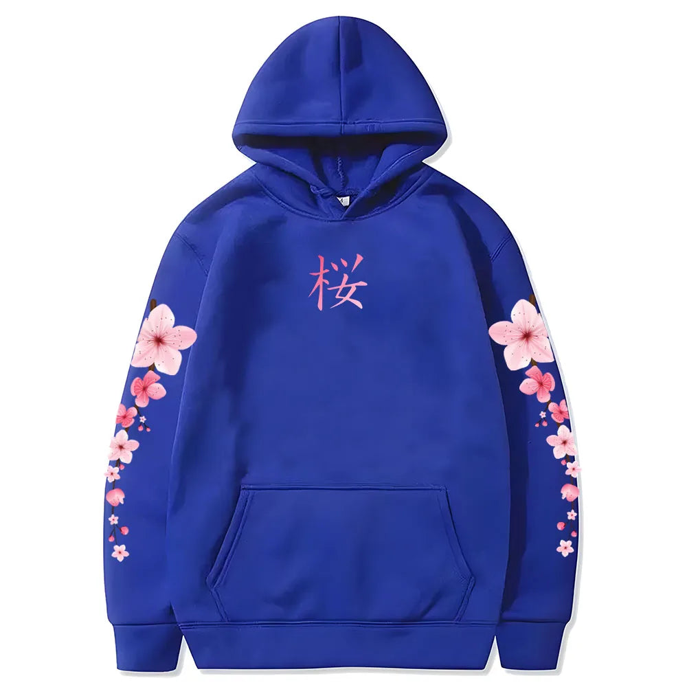 Japanese Blossom Sakura Graphic Hoodiet