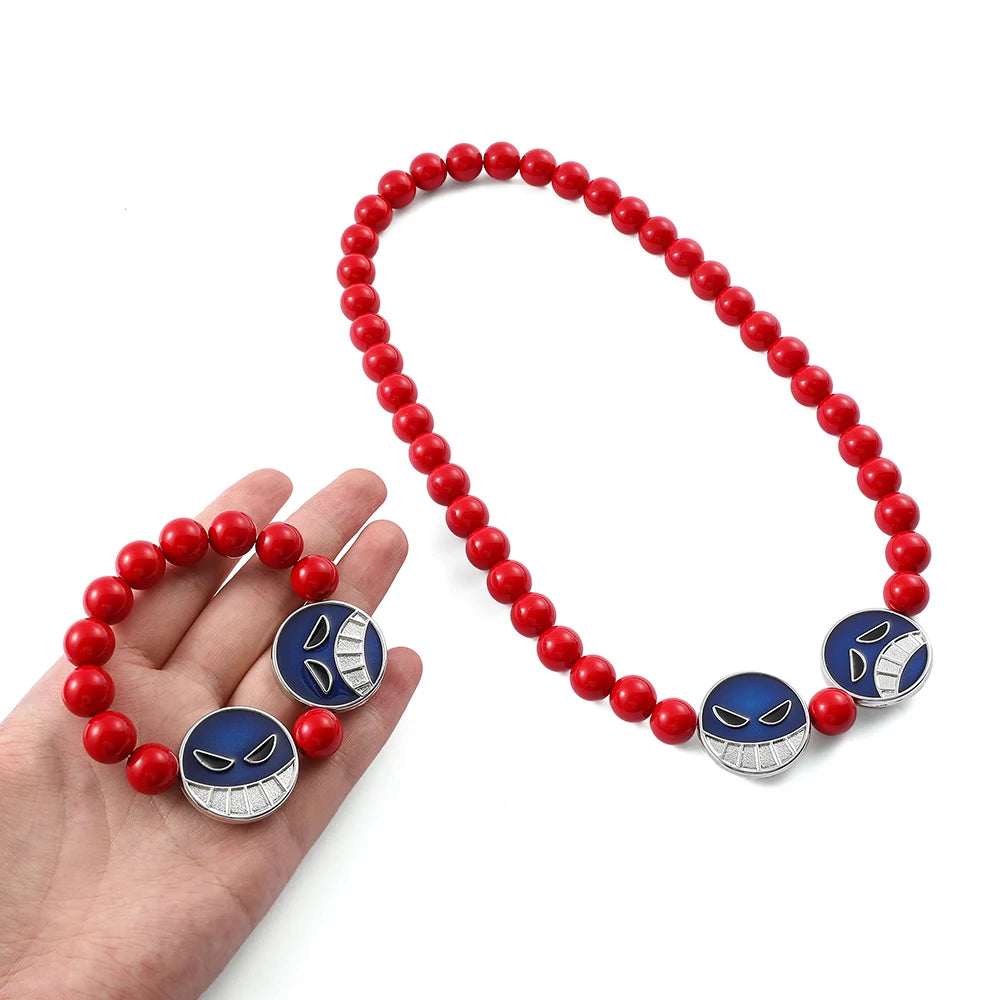Portgas D Ace Bracelet & Necklace