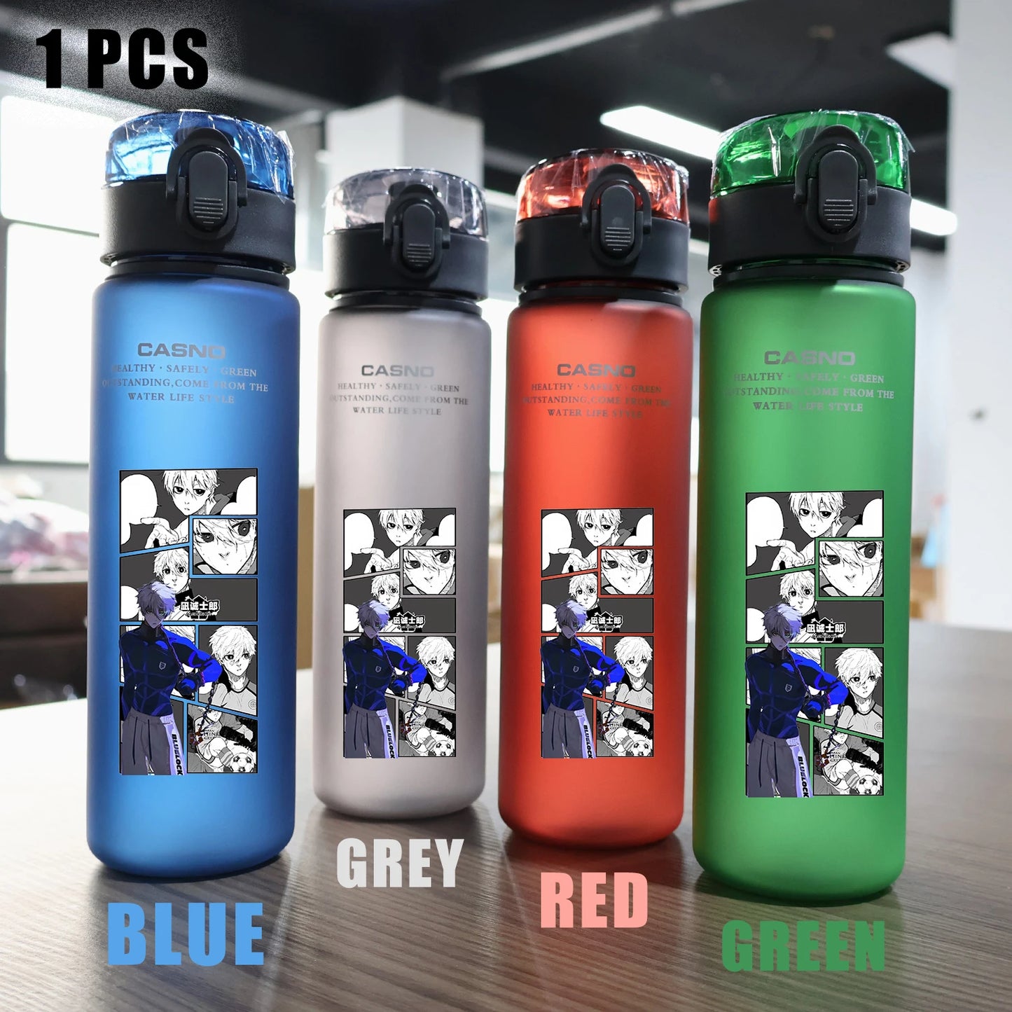 Blue Lock Water Bottle