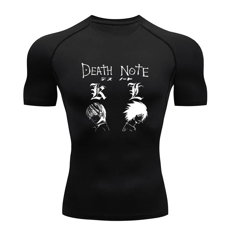 Death Note Gym Compression Tee