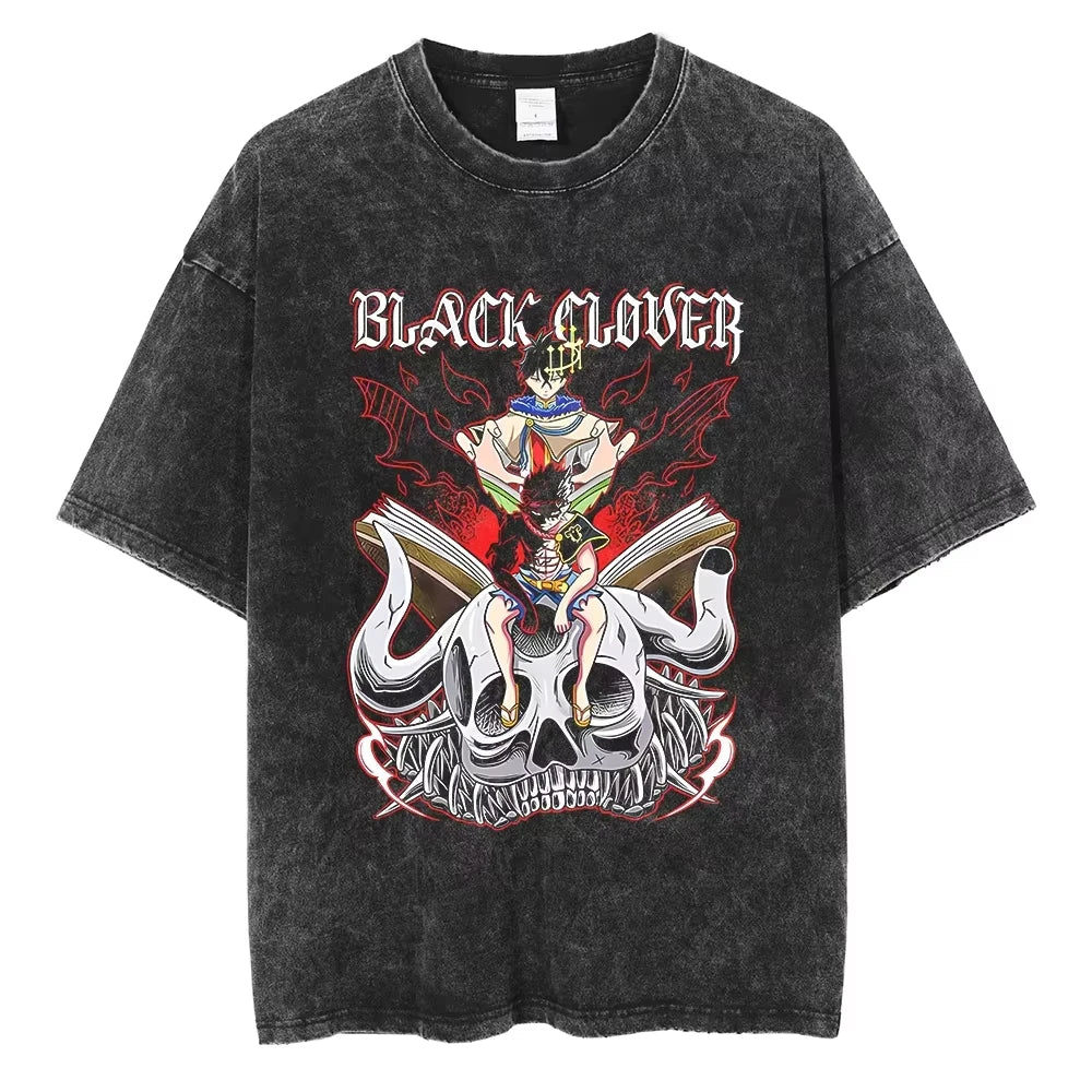 Black Clover Vintage T-Shirt