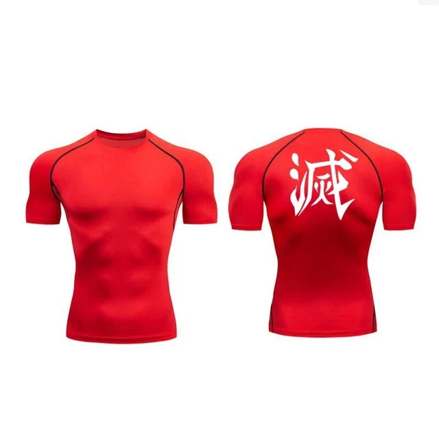 Demon Slayer Athlete Compression Shirt
