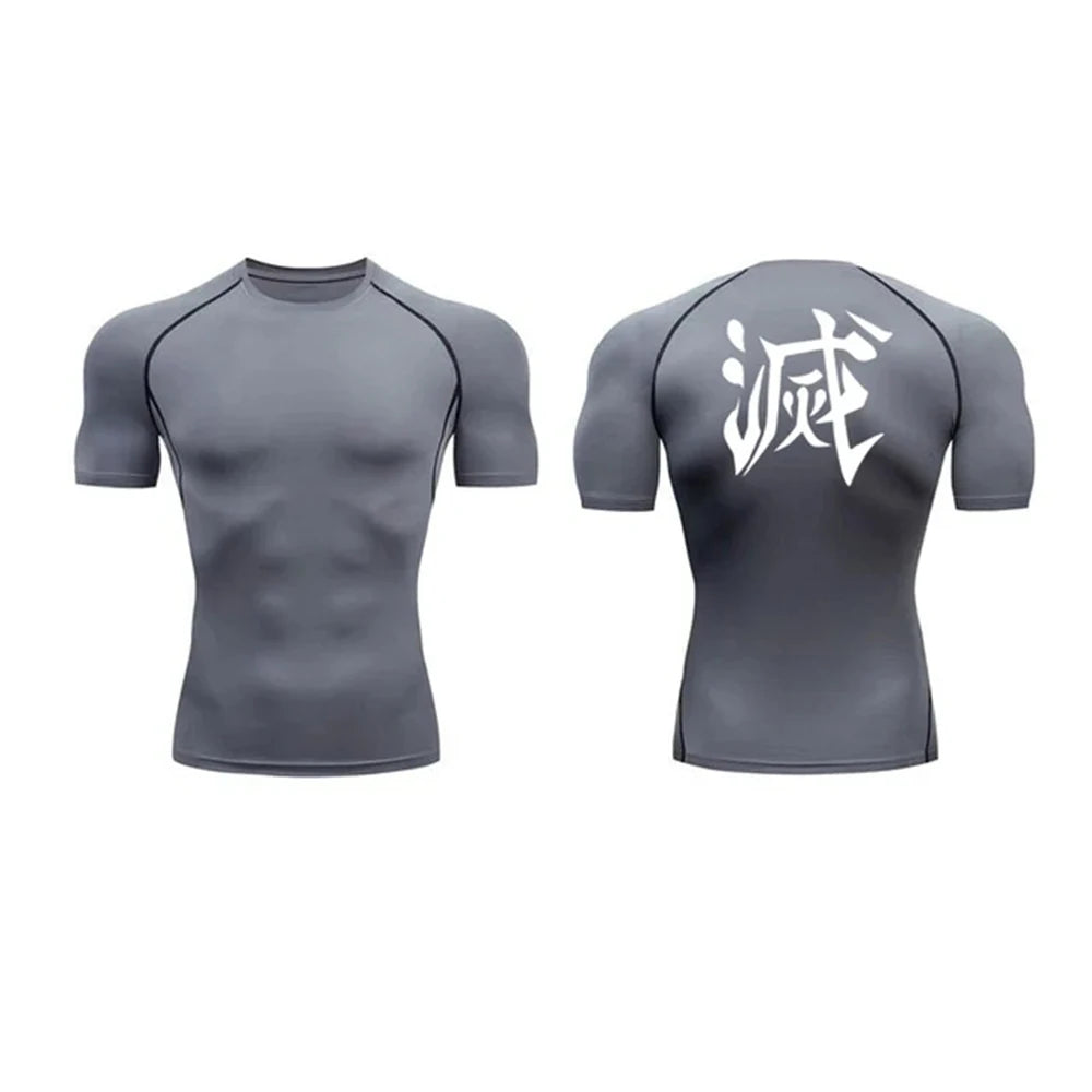 Demon Slayer Athlete Compression Shirt