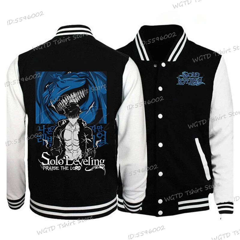 Solo Leveling Varsity Jacket