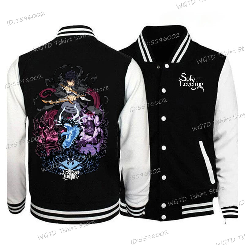 Solo Leveling Varsity Jacket