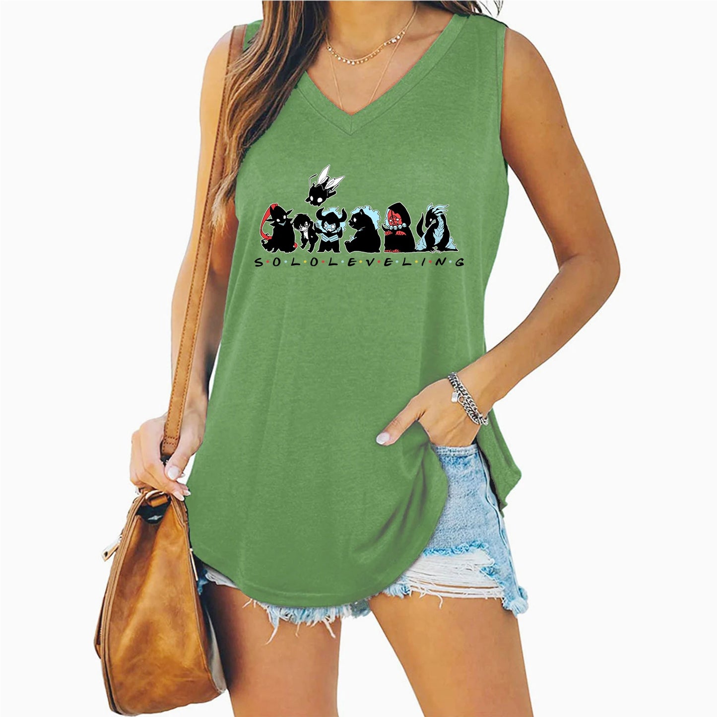 Solo Leveling Female Tank Top