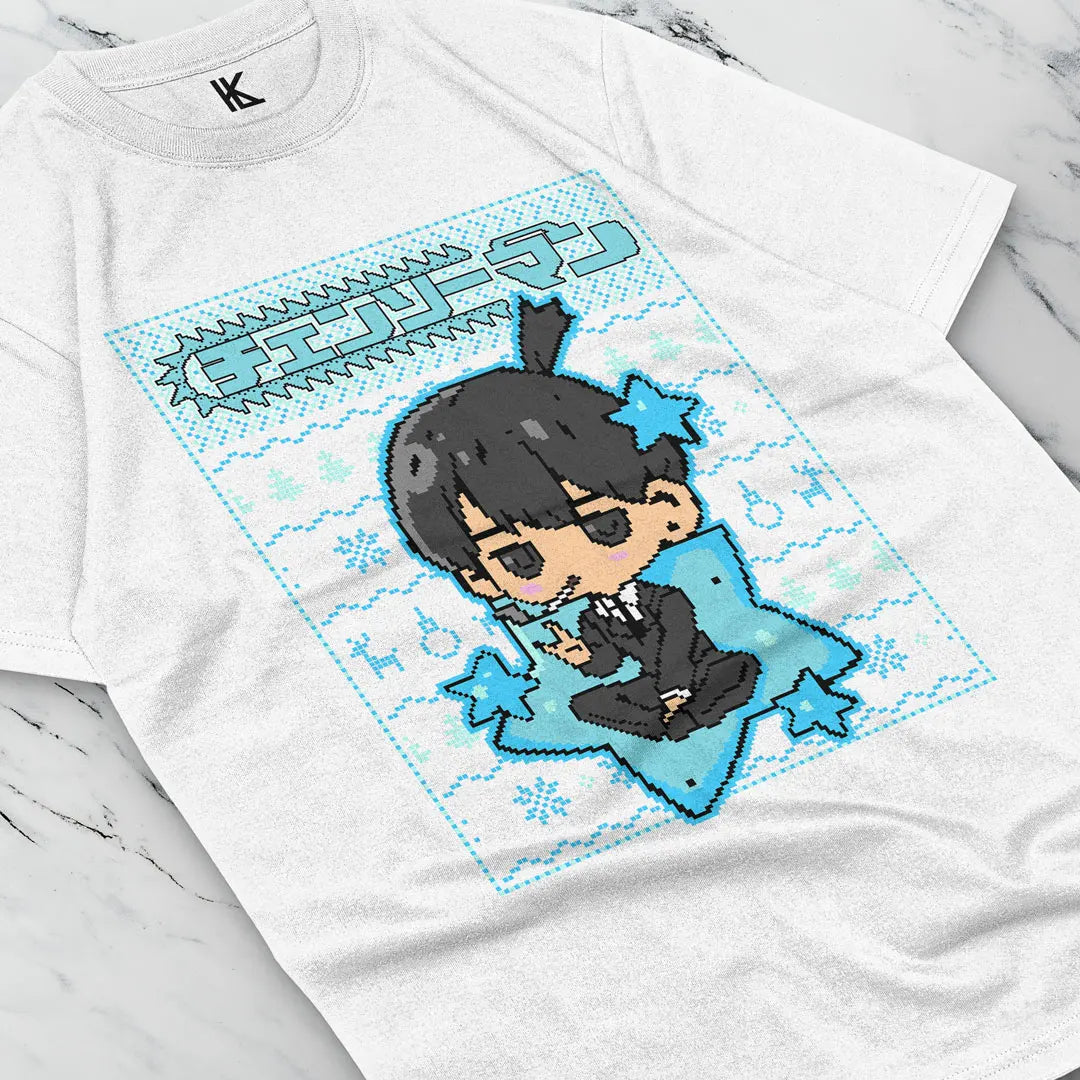 Chainsaw Man Pixel Tee