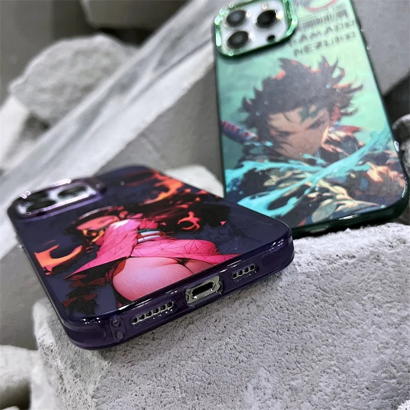 Demon Slayer Phone Cases - Shockproof protection cover
