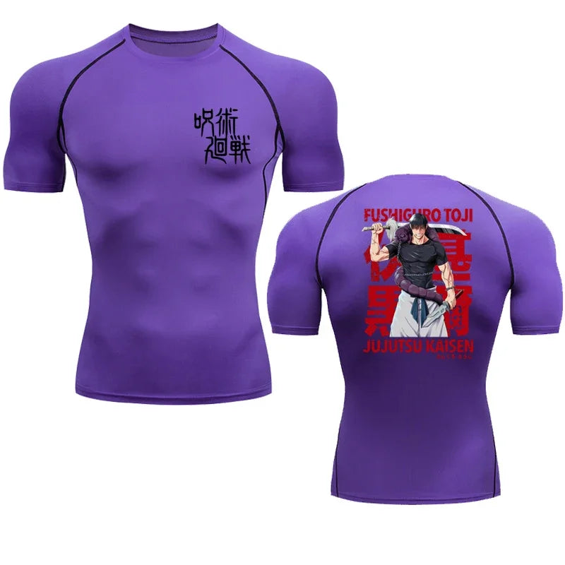 Toji Fushiguro Compression T-Shirt
