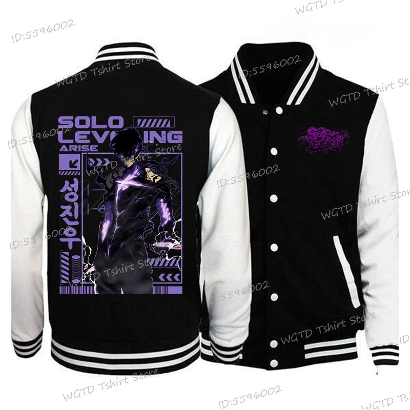 Solo Leveling Varsity Jacket
