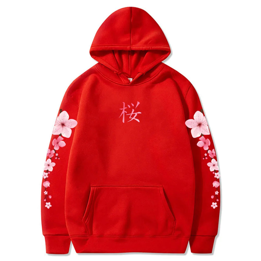 Japanese Blossom Sakura Graphic Hoodiet