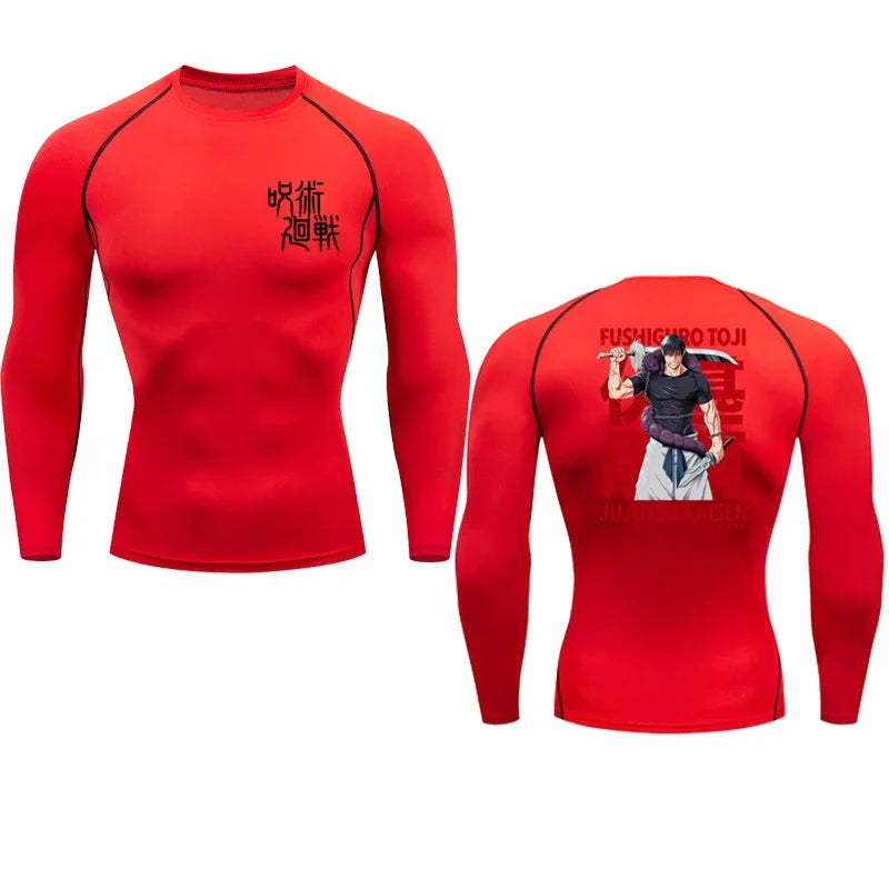 Toji Fushiguro Compression T-Shirt