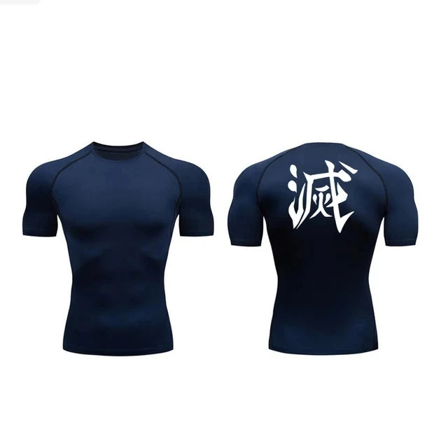 Demon Slayer Athlete Compression Shirt