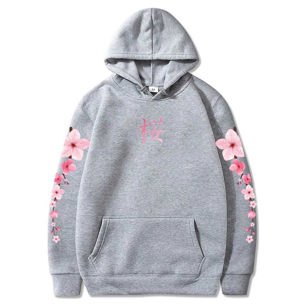 Japanese Blossom Sakura Graphic Hoodiet