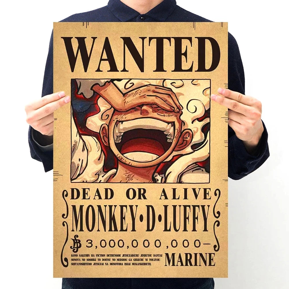 One Piece Wanted Poster